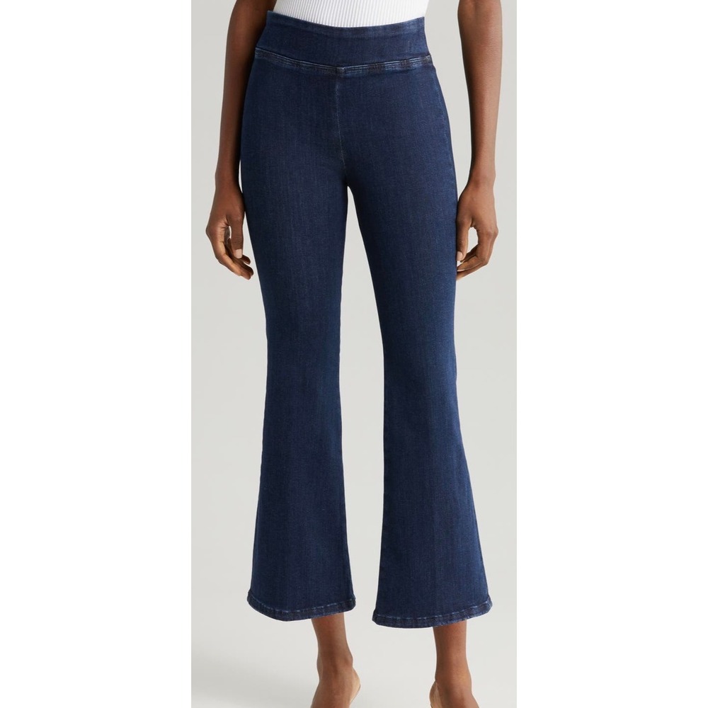 FRAME Jetset Crop Mini Boot Jeans Keller 2 High Rise Pull On Bootcut NWT
